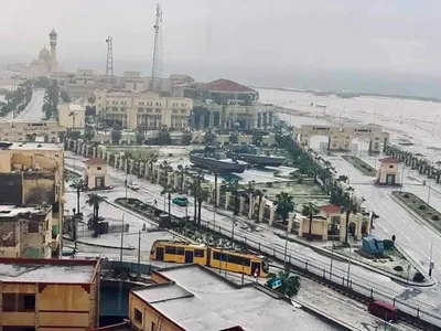 Редкое явление: снегопад в Египте зафиксирован на фото