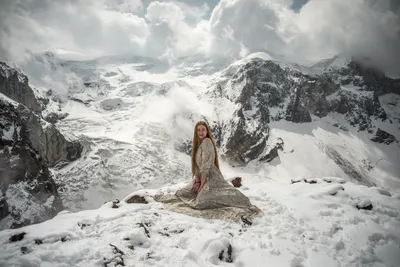 Знакомство с горами: платье, притягивающее взгляд
