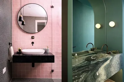 Фото идеи для создания стильной ванной комнаты