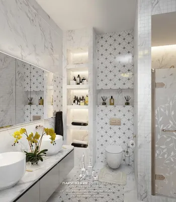 Фото в ванной комнате: полезная информация о дизайне и обустройстве
