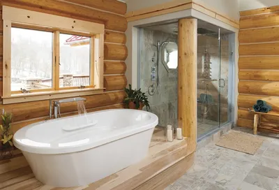 Вагонка в интерьере ванной: необычный и стильный выбор