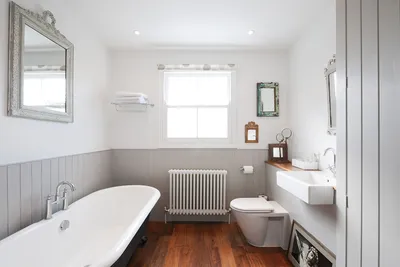 Фото ванной комнаты с вагонкой: идеи для теплого и стильного интерьера