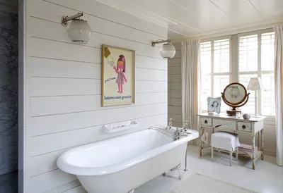 Фотографии ванной с вагонкой: стильные и функциональные решения для интерьера