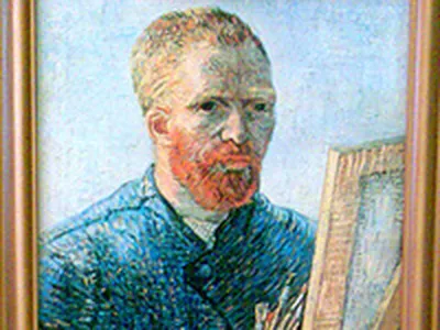Уникальное изображение: Ван Гог без уха