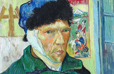 Картина Ван Гога без уха: выберите размер изображения