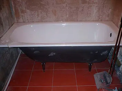 Фото Ванны без экрана - вдохновение для создания идеальной ванной
