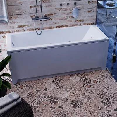 Фотография ванны без экрана: элегантность и функциональность в одном
