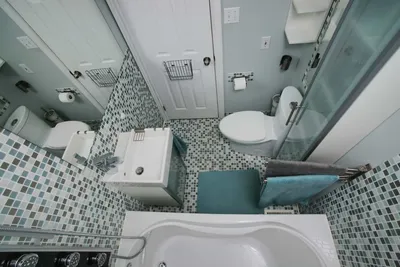 Арт-фото ванной комнаты в хрущевке: искусство в каждой детали