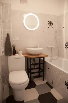 4K фотографии ванной комнаты в хрущевке: реалистичность до мельчайших деталей