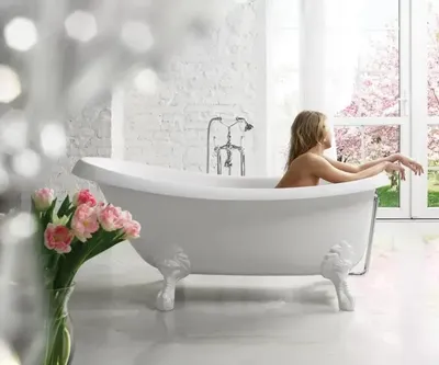 Фото ванна из камня - изображение в 4K разрешении для скачивания
