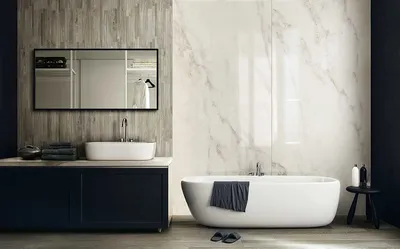 Уникальная ванна из керамогранита для вашей ванной комнаты