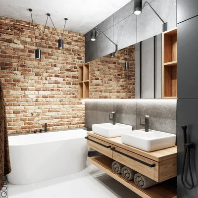 Ванна из кирпича: оригинальное решение для вашей ванной комнаты. Фото!