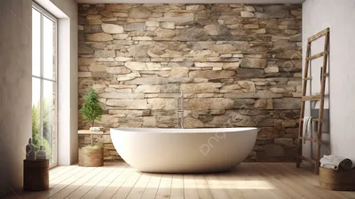 Нестандартная ванна из кирпича: фото в интерьере ванной комнаты!