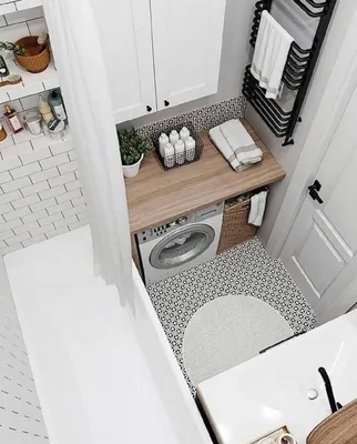 Картинка ванной комнаты с минималистичным дизайном