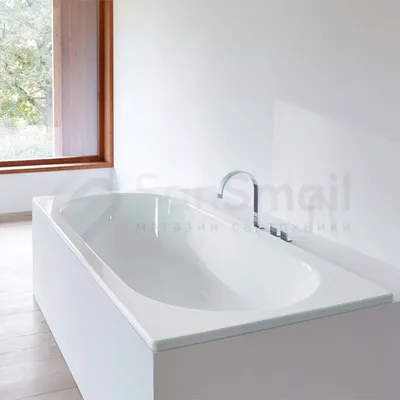 Фото металлической ванны в минималистичном стиле