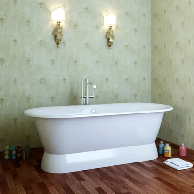 Ванна на подиуме: идеальное решение для расслабления - фото