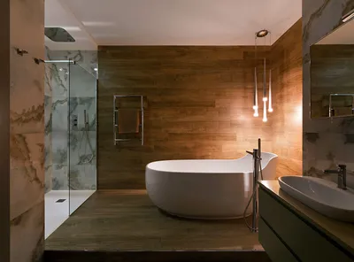 Фото ванны отделанной пластиковыми панелями. Новое изображение в HD, Full HD, 4K.