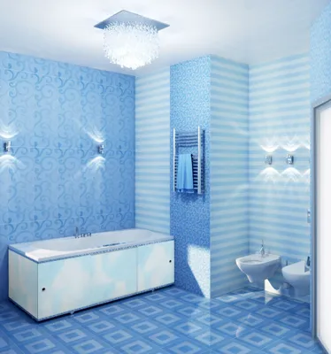 Фоткa ванной комнаты с пластиковыми панелями