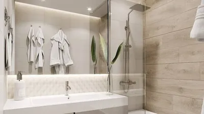 Фото ванной комнаты с пластиковыми панелями для вдохновения