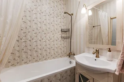 Фотографии ванной комнаты в арт-стиле