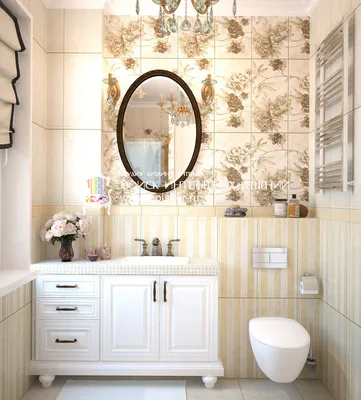 Красивые фотографии ванной комнаты в провансальском стиле