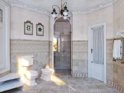 Фото ванной комнаты с яркими акцентами
