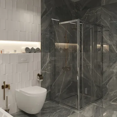 Ванна с кабиной: сделайте свою ванную комнату функциональной и стильной (фото)