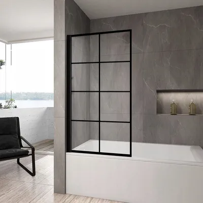 Ванна со стеклянной шторкой: идеальное решение для вашей ванной комнаты