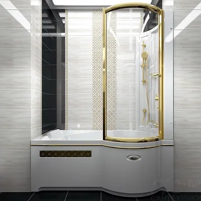 Фото ванны со стеклом: идеальное решение для современной ванной комнаты
