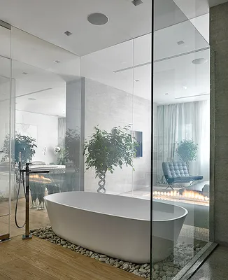 Ванна со стеклом: создайте атмосферу релаксации и комфорта в своей ванной комнате
