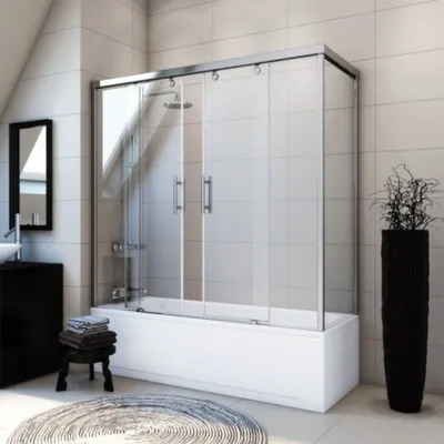 Ванна со стеклом: стильный акцент в вашей ванной комнате