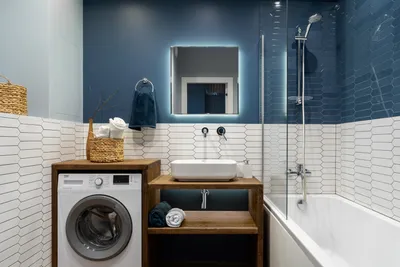 Фото ванной комнаты с современным интерьером
