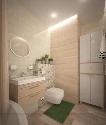 Фото ванной комнаты: современный дизайн с учетом экологии