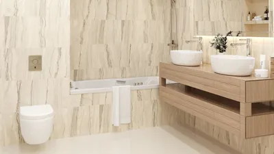Фото ванной комнаты: современный дизайн с учетом экологических принципов