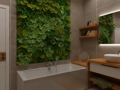 Вдохновляющие фото ванной комнаты в эко стиле