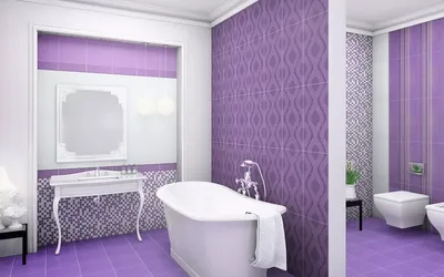 Фотографии ванной комнаты в фиолетовом цвете. Скачать в HD, Full HD, 4K