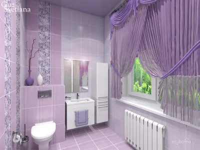 Ванна в фиолетовом цвете: привнесите оригинальность в дизайн своей ванной комнаты