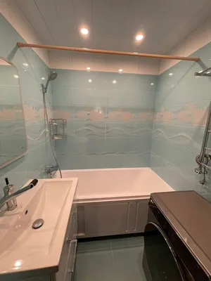 Ванна в голубом цвете - создайте уникальный дизайн вашей ванной комнаты