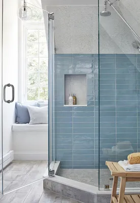 HD фото ванной комнаты в голубых тонах: просмотр в высоком разрешении