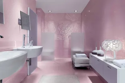 Ванная комната в розовых тонах: вдохновение для дизайна (фото)