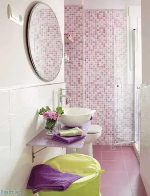 Ванная комната в розовых тонах: фотографии для вдохновения и творчества