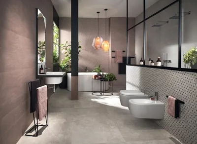 JPG фото ванной комнаты в розовом цвете
