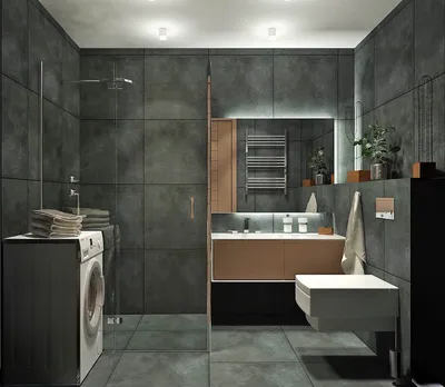 Фото в серых тонах: новое изображение для вашей ванной комнаты