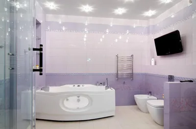 Фото ванной в сиреневом цвете в формате JPG