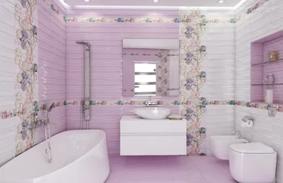 Фотографии ванны в сиреневом цвете, чтобы вдохновить ваш дизайн