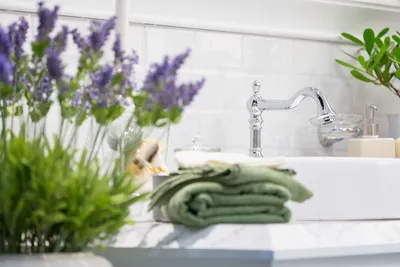 Ванна в сиреневом цвете: современный акцент в вашей ванной комнате