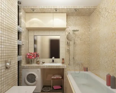 Уютная ванная комната размером 1.5 на 1.7: фото идеального оазиса