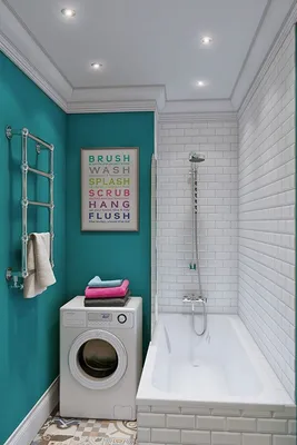Фото ванной комнаты 130 на 150 - минималистичный дизайн