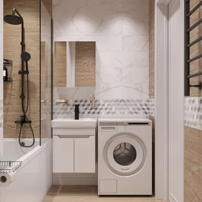 Ванная комната с оригинальным дизайном и нестандартными решениями