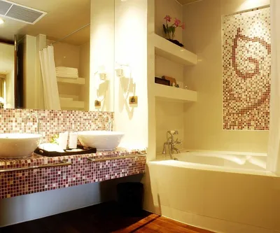 Арт-фото ванной комнаты 6 квадратных метров в Full HD качестве для свободного скачивания